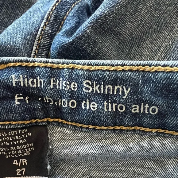 Massimo High-Rise Power Stretch Skinny Jeans - Picture 2 of 7